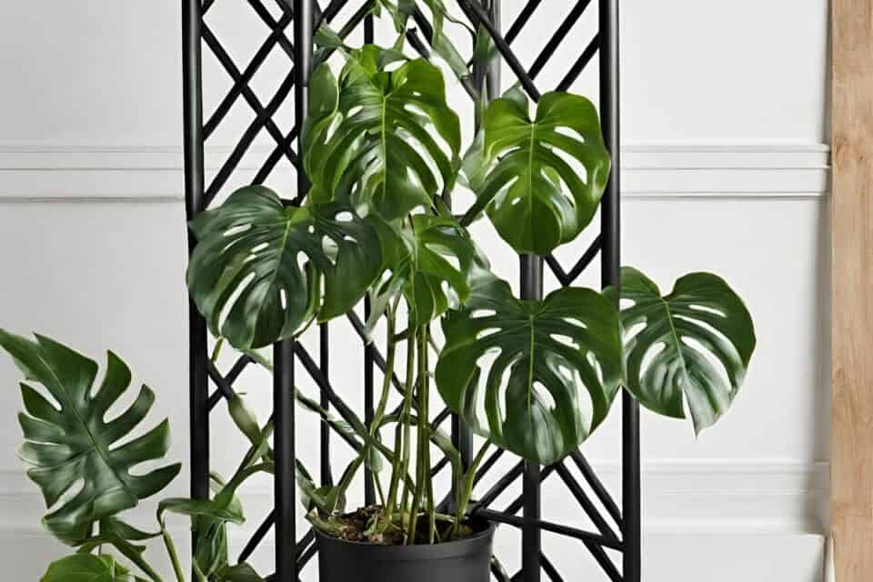 Monstera Trellis Vs Moss Pole Useful Comparison Keep Your Plants Alive