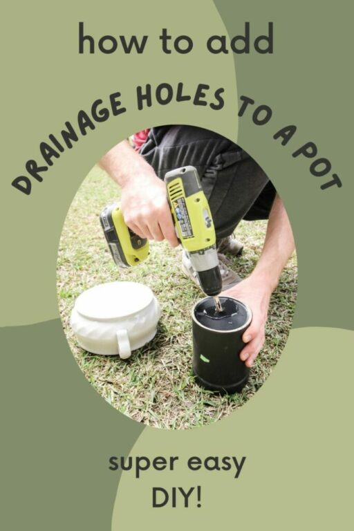 How to drill a hole in a ceramic pot for drainage keep your plants alive