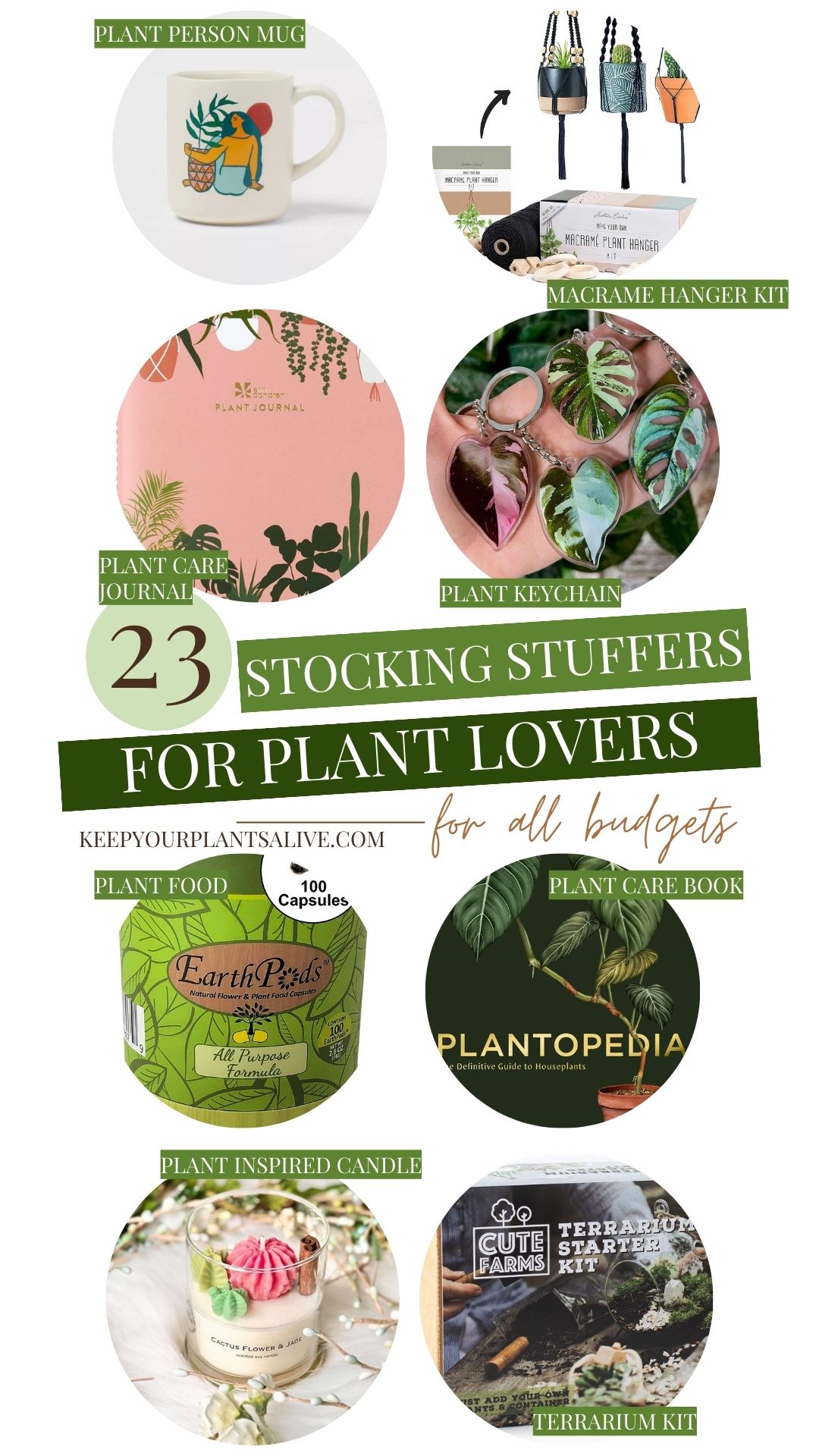 23 Best stocking stuffers for houseplant lovers - keep your plants alive