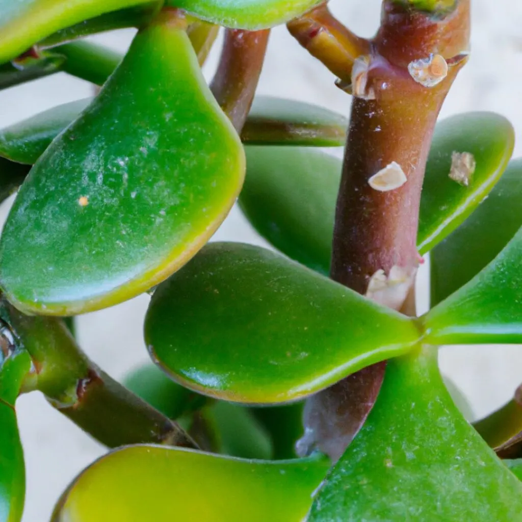 powdery mildew jade plant